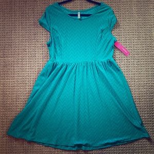 Turquoise Xhilaration from Target Chevron Dress